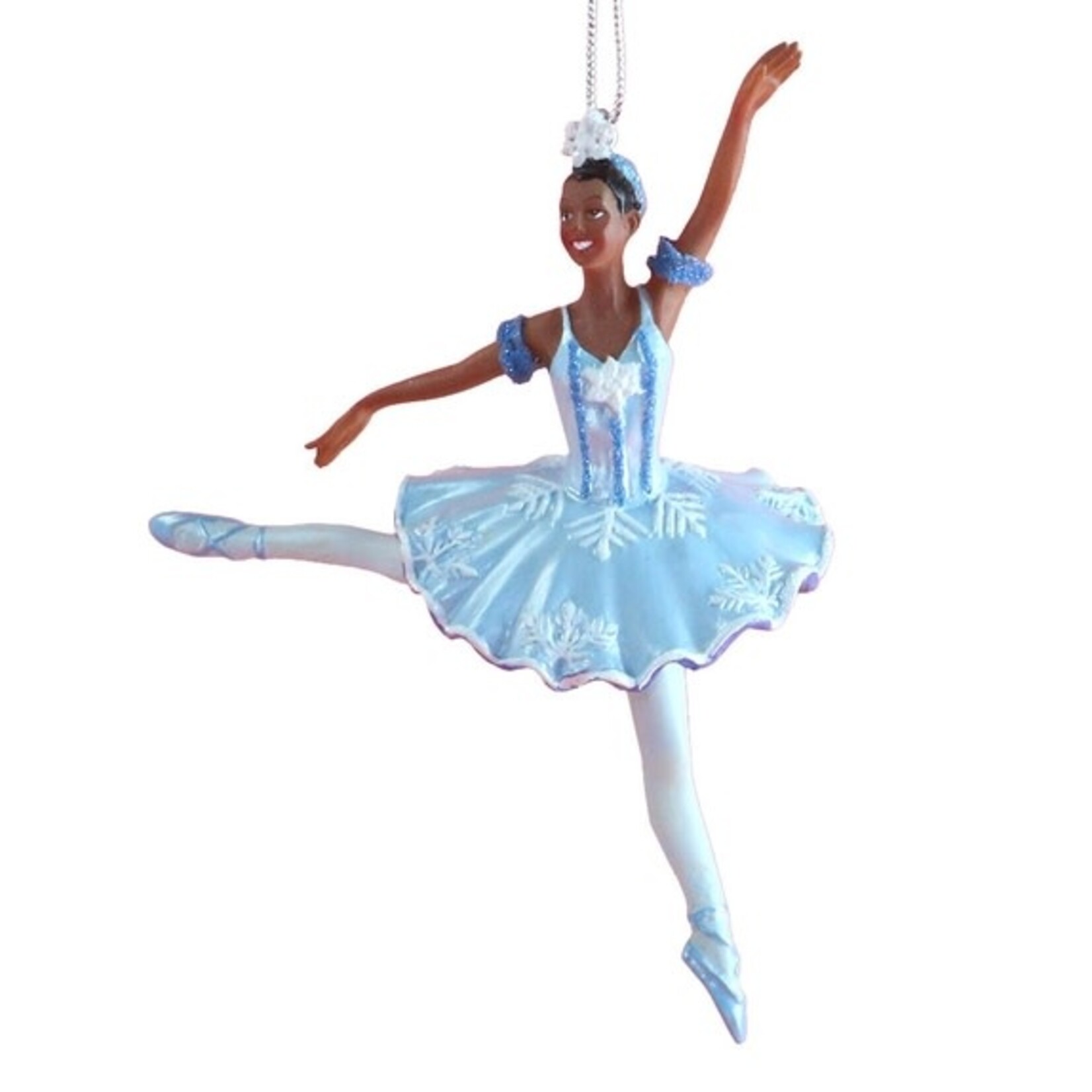 Nutcracker Ballet Gifts African American Snow Queen 4" Ornament