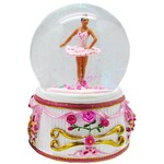 Nutcracker Ballet Gifts African American Musical Ballerina Snow Globe