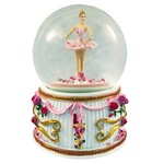 Nutcracker Ballet Gifts Musical Ballerina Pink Tutu Snow Globe