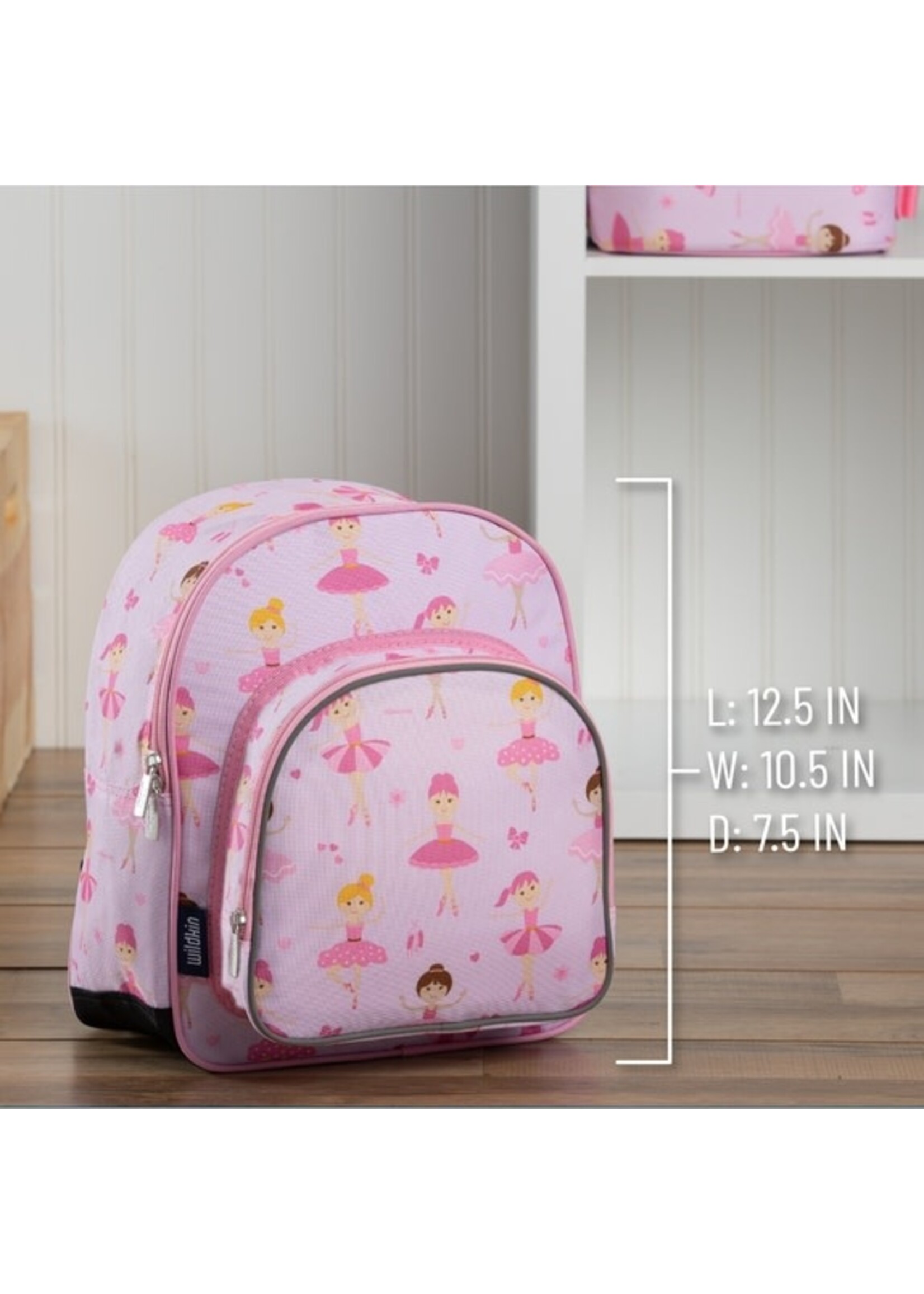 Wildkin Wildkin Ballerina Snack And Pack 12" Backpack