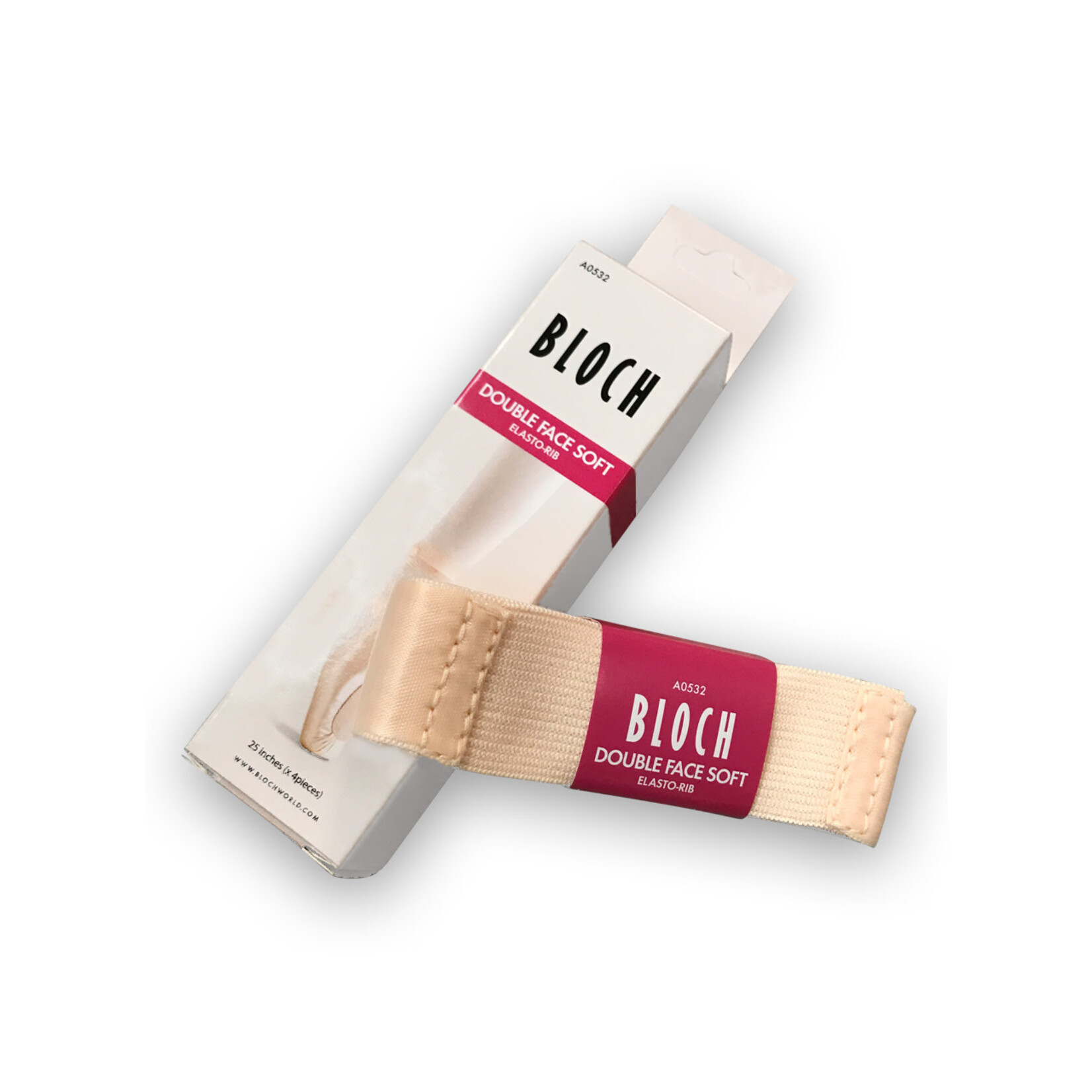 Bloch A0532 Double Face Elasto Ribbon