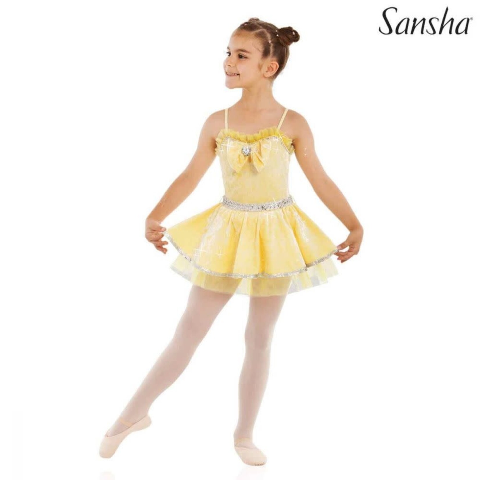 Sansha Tutu Youth Y1711P Poly Yellow B Belicia