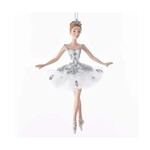 Faire Kurt S Adler 5.75" Resin Snow Queen Ballerina Ornament Single