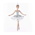 Kurt S. Adler, Inc. Kurt S Adler 5.75" Resin Snow Queen Ballerina Ornament Single