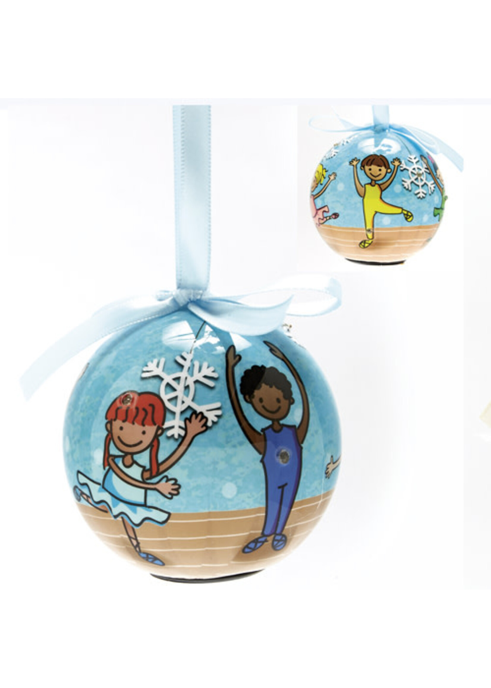 Dasha Dasha 	6070B Blinking Ballet Ornament  single