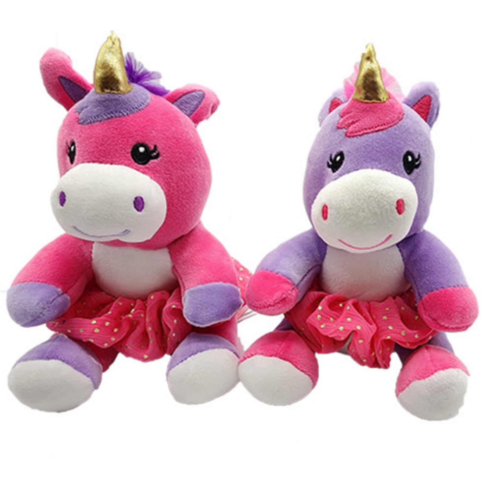 Dasha 6348 Cherub Unicorn Plush Assorted