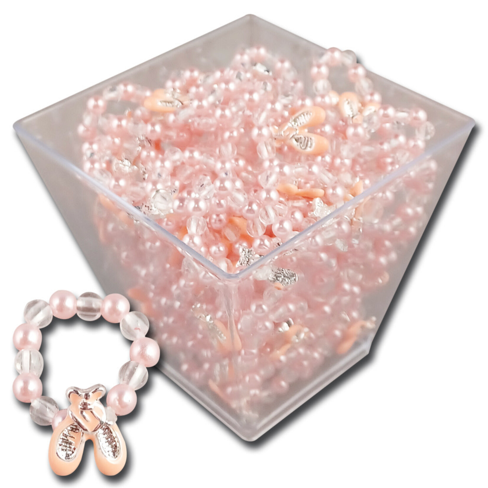 Thank You Very Much, LLC TYVM 17724 Stretch Ballet Shoe Rings (12 pcs) single