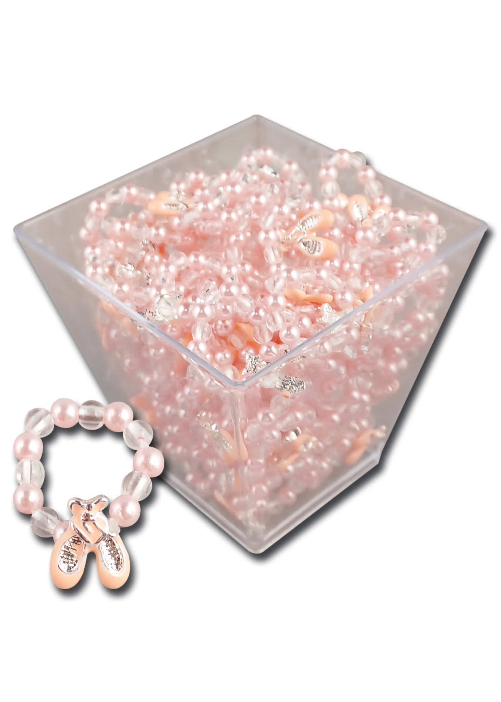 Thank You Very Much, LLC TYVM 17724 Stretch Ballet Shoe Rings (12 pcs) single