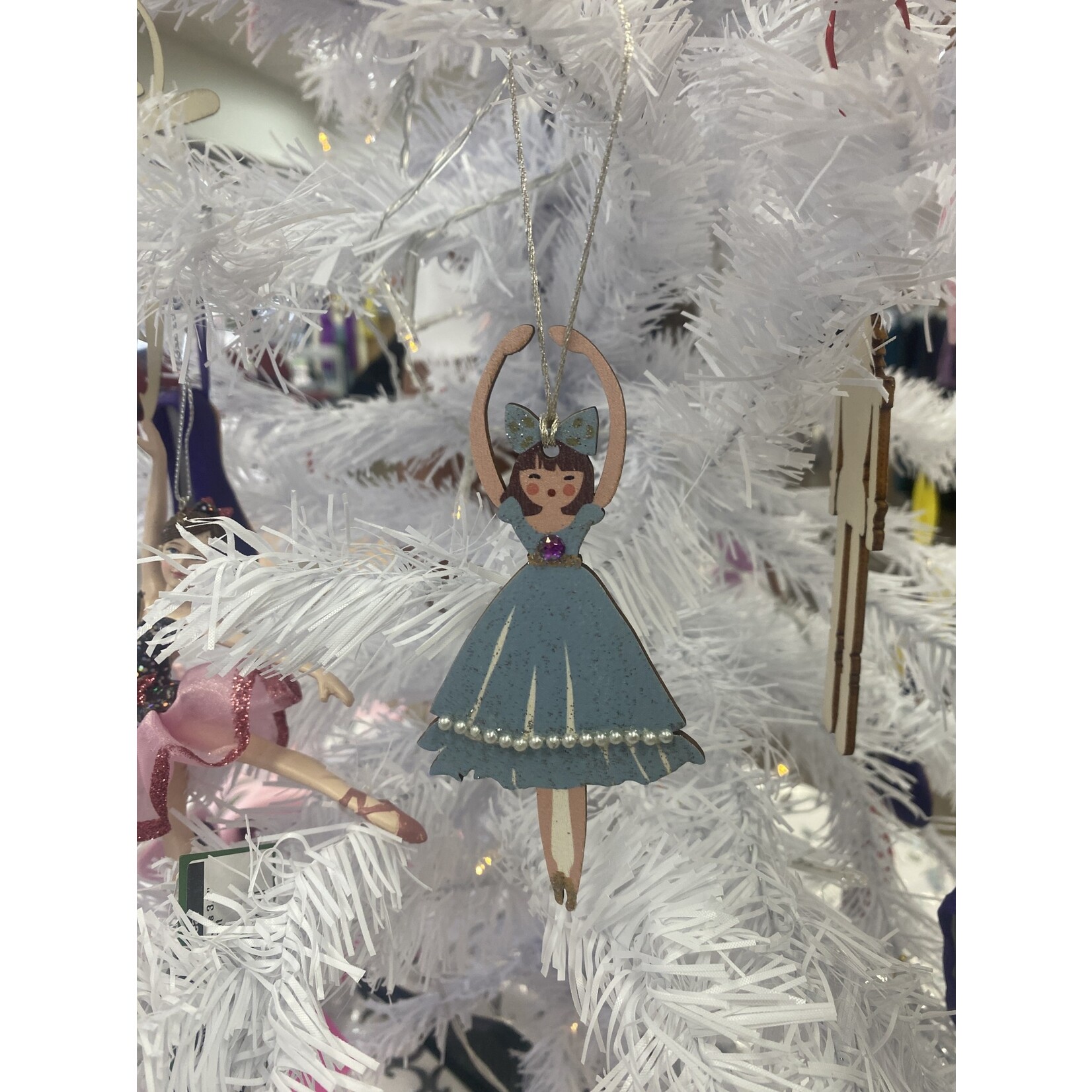 Dancing Girl Fashions 3.5" Nutcracker Ornament
