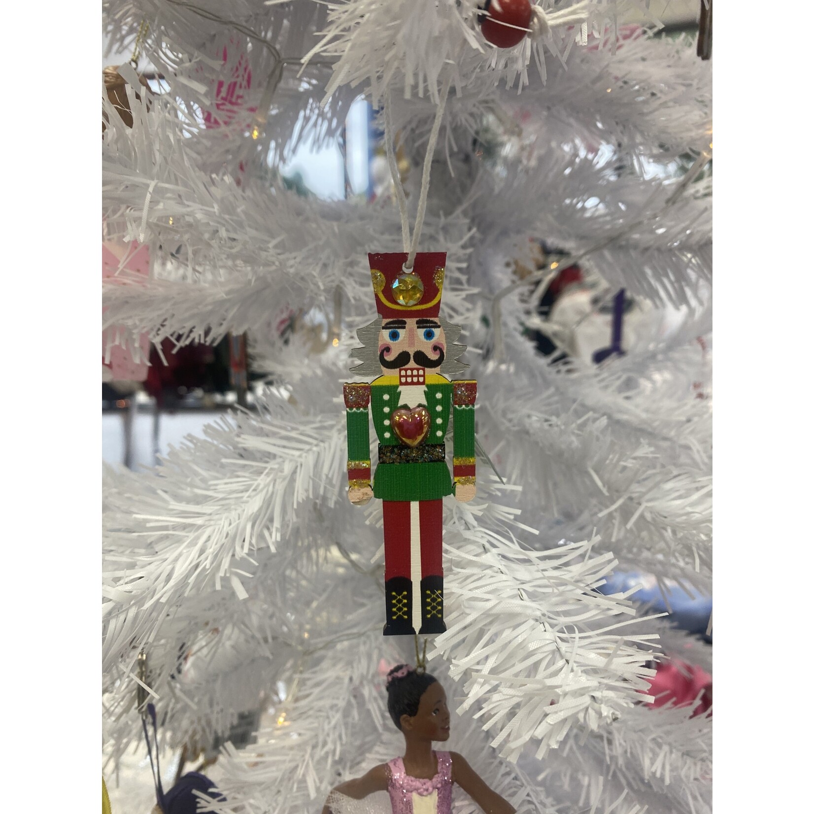 Dancing Girl Fashions 3.5" Nutcracker Ornament