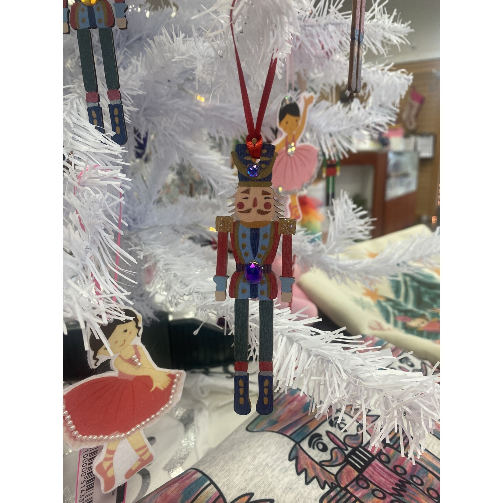 Dancing Girl Fashions 3.5" Nutcracker Ornament