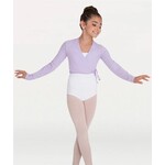 Body Wrappers 3201 Girls Long Sleeve Wrap Sweater