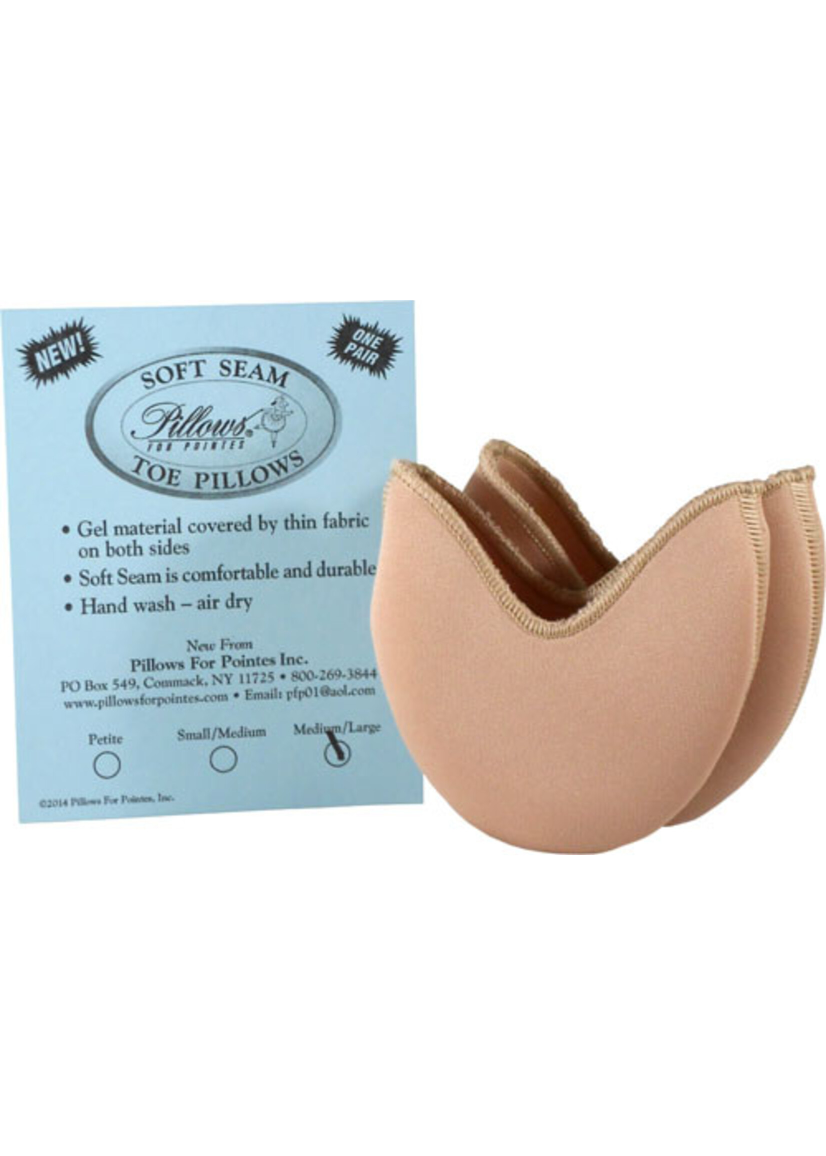 Pillows for Pointes Pillows For Pointe Soft Seam Toe Pillows