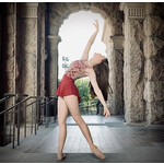 Ballet Rosa Child Skylar Mesh Pull On Skirt