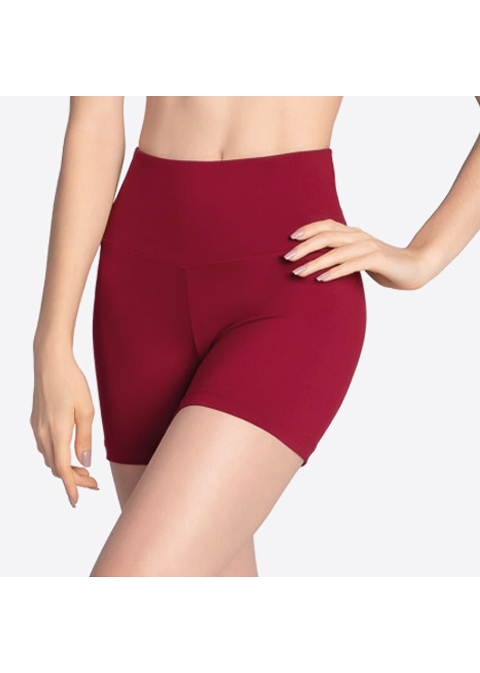 So Danca So Danca SL169 Raya High Waisted Short With 4" Inseam