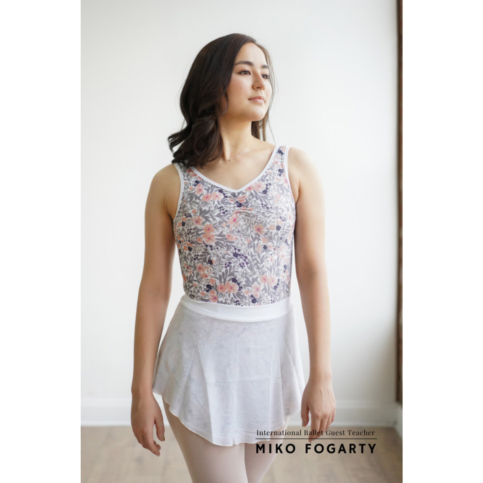 AK Dancewear 2105C Adult Ava in Chelsea Princess Seam Lace Back Leotard