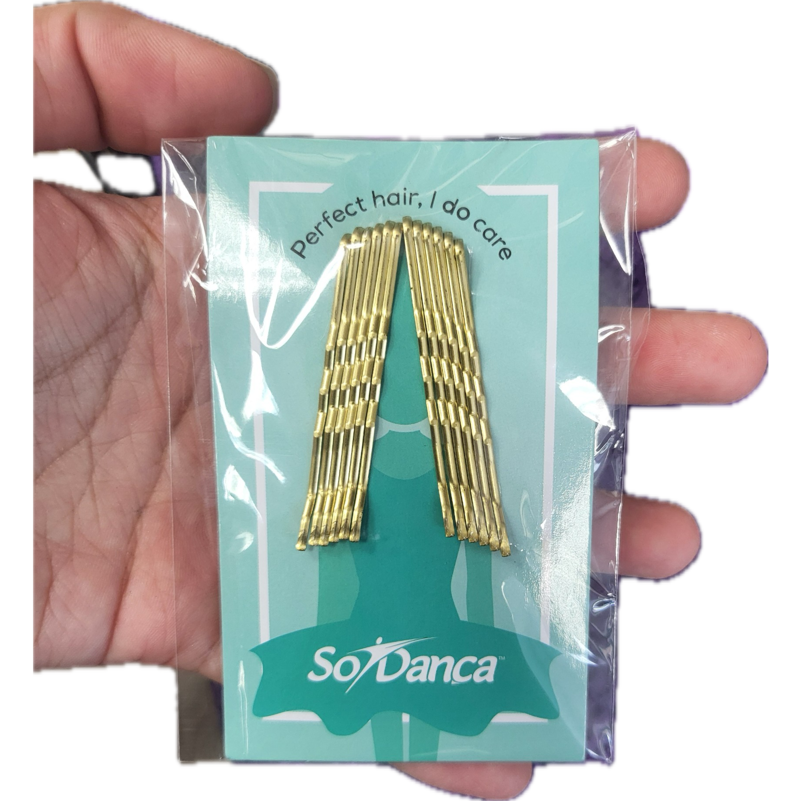 So Danca TH-044 'Bobby' Pins Black