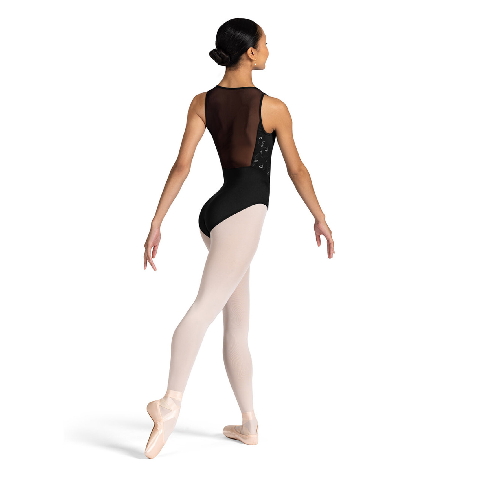 Bloch L3355 Adult Square Neck Mesh Back Leotard