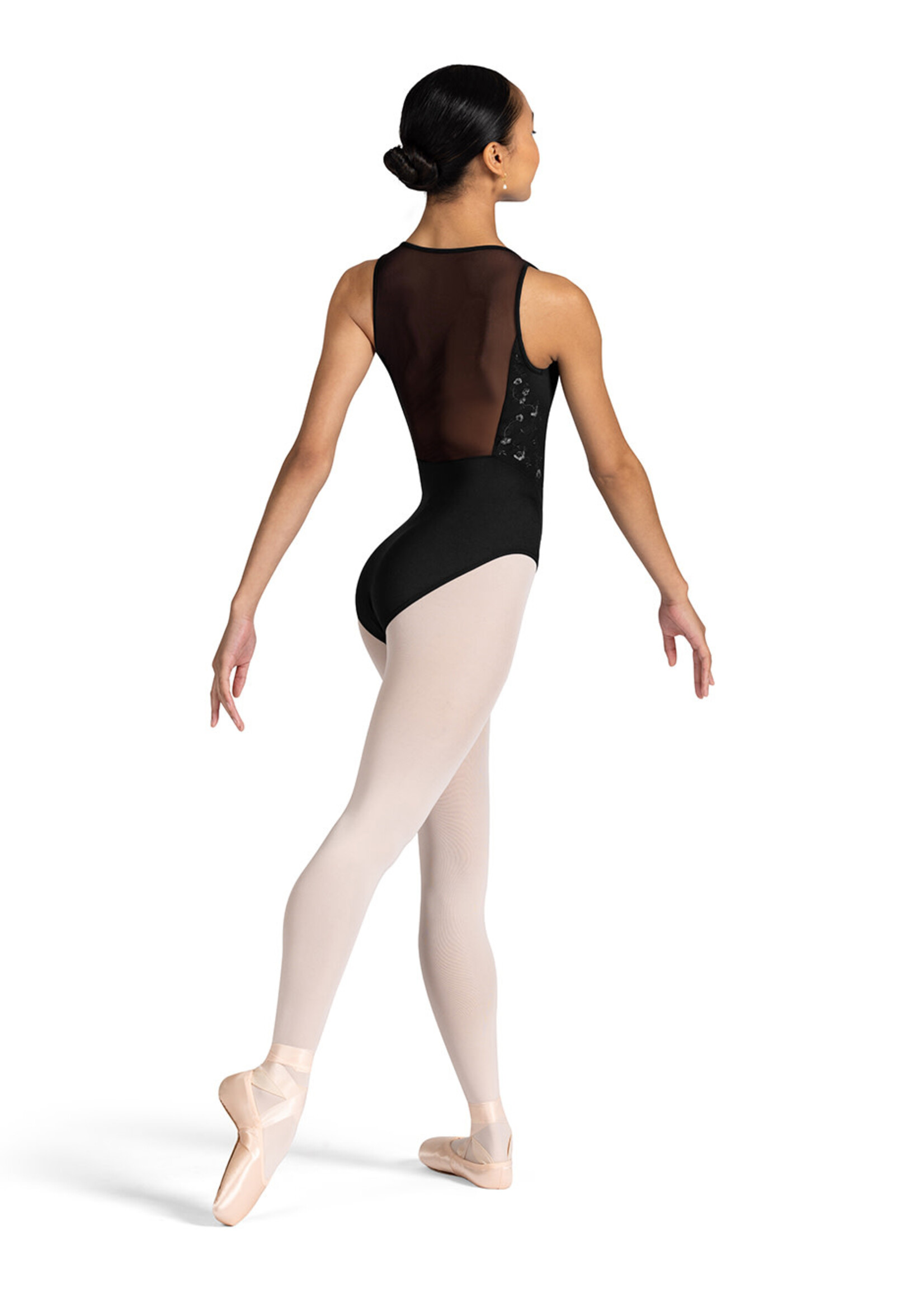 Bloch Bloch L3355 Adult Square Neck Mesh Back Leotard