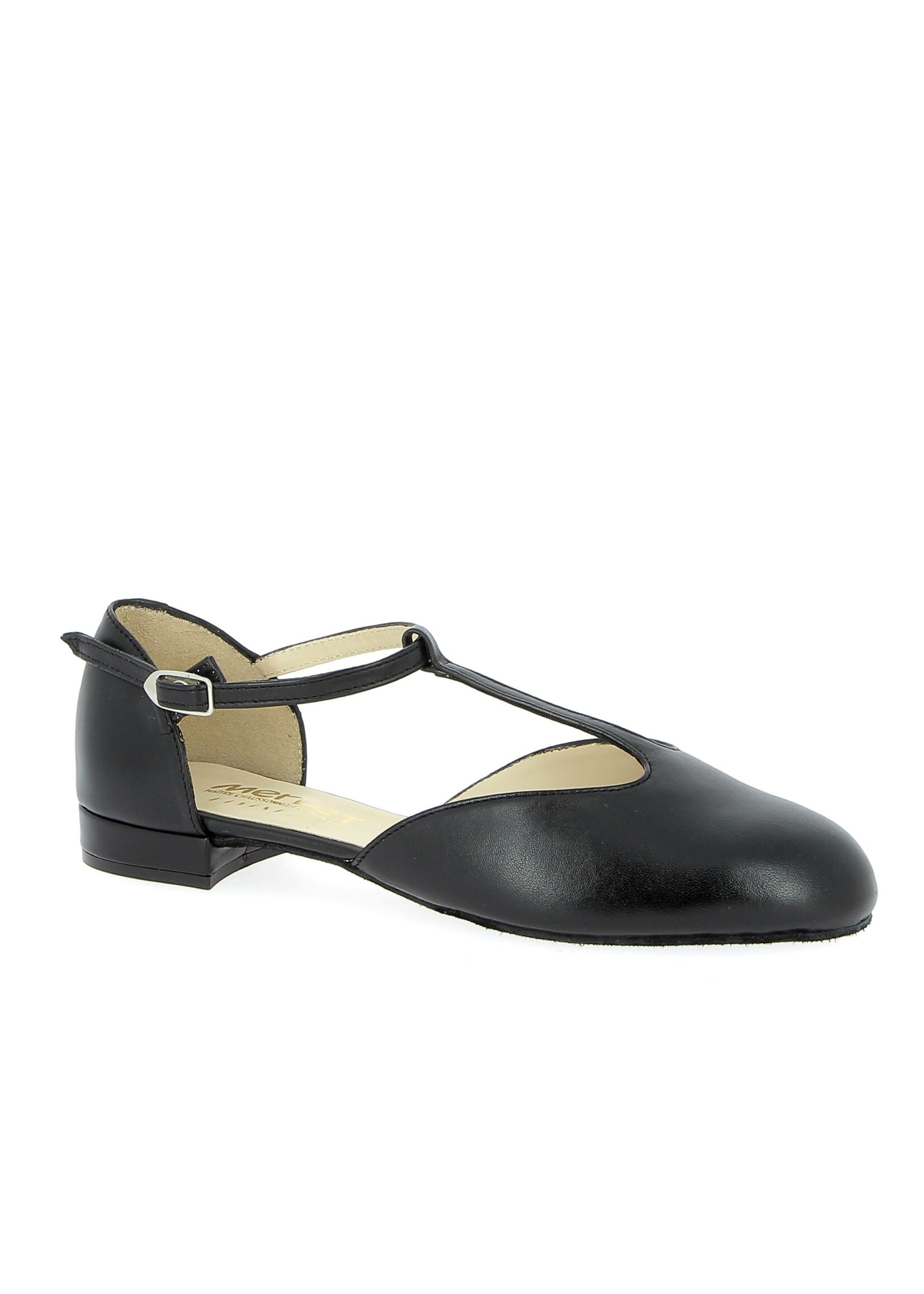 Merlet Merlet Xia 1300 Low Heel Close Toe Ballroom Shoe .5inch