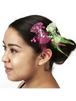 Dasha Dasha 2367 Stone And Pearl Feather Clip Assorted