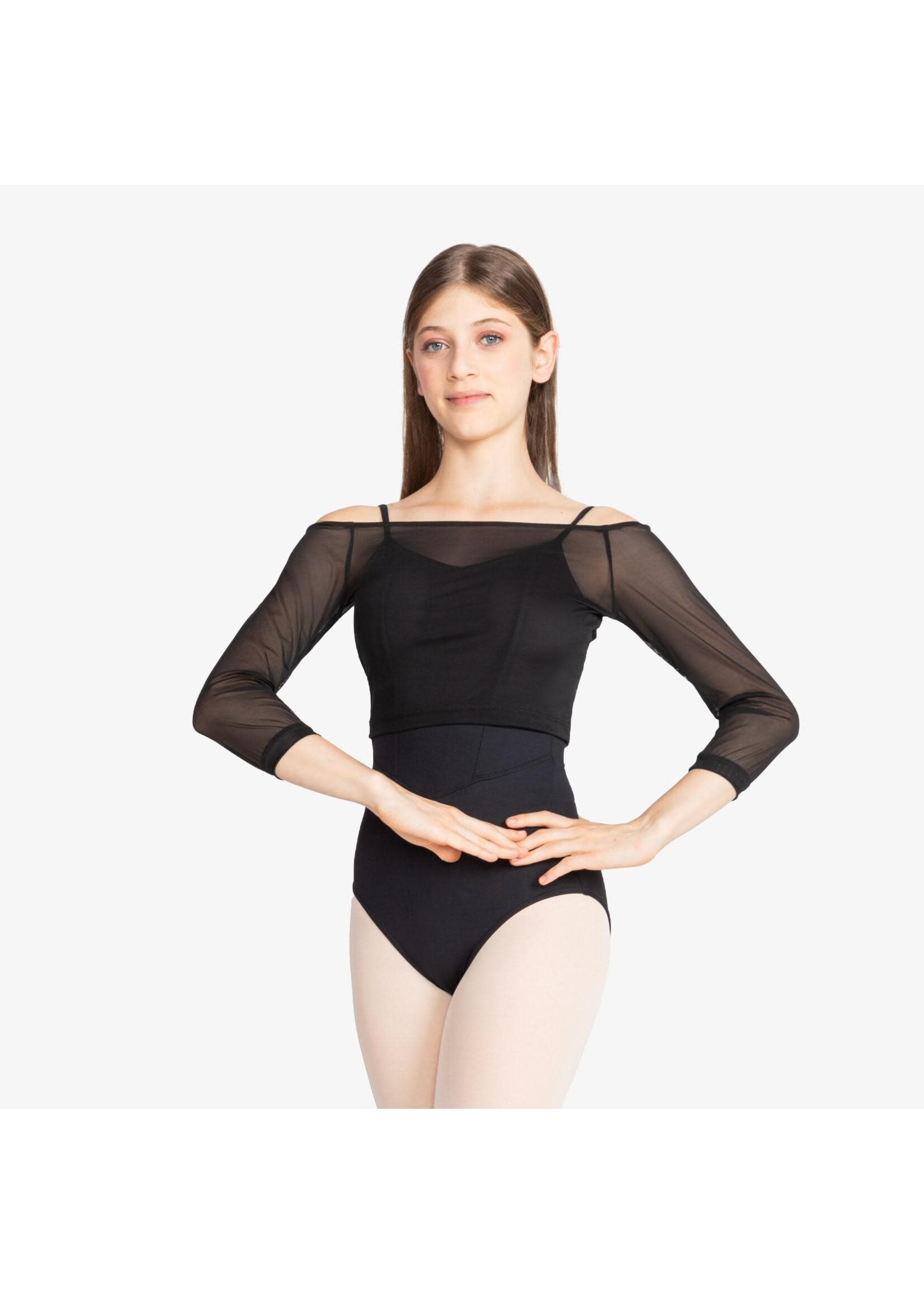 So Danca So Danca SL226 Anala Mesh Top