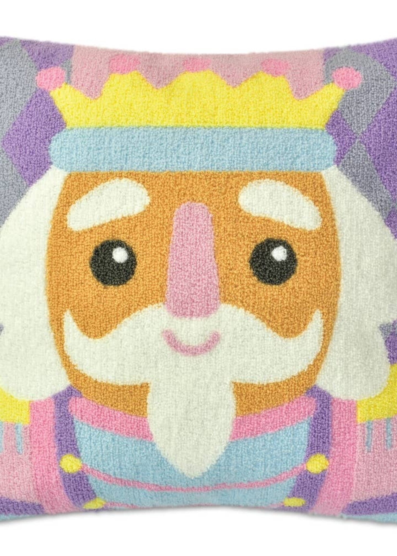 Iscream Iscream Nutcracker Ballet Chenille Pillow