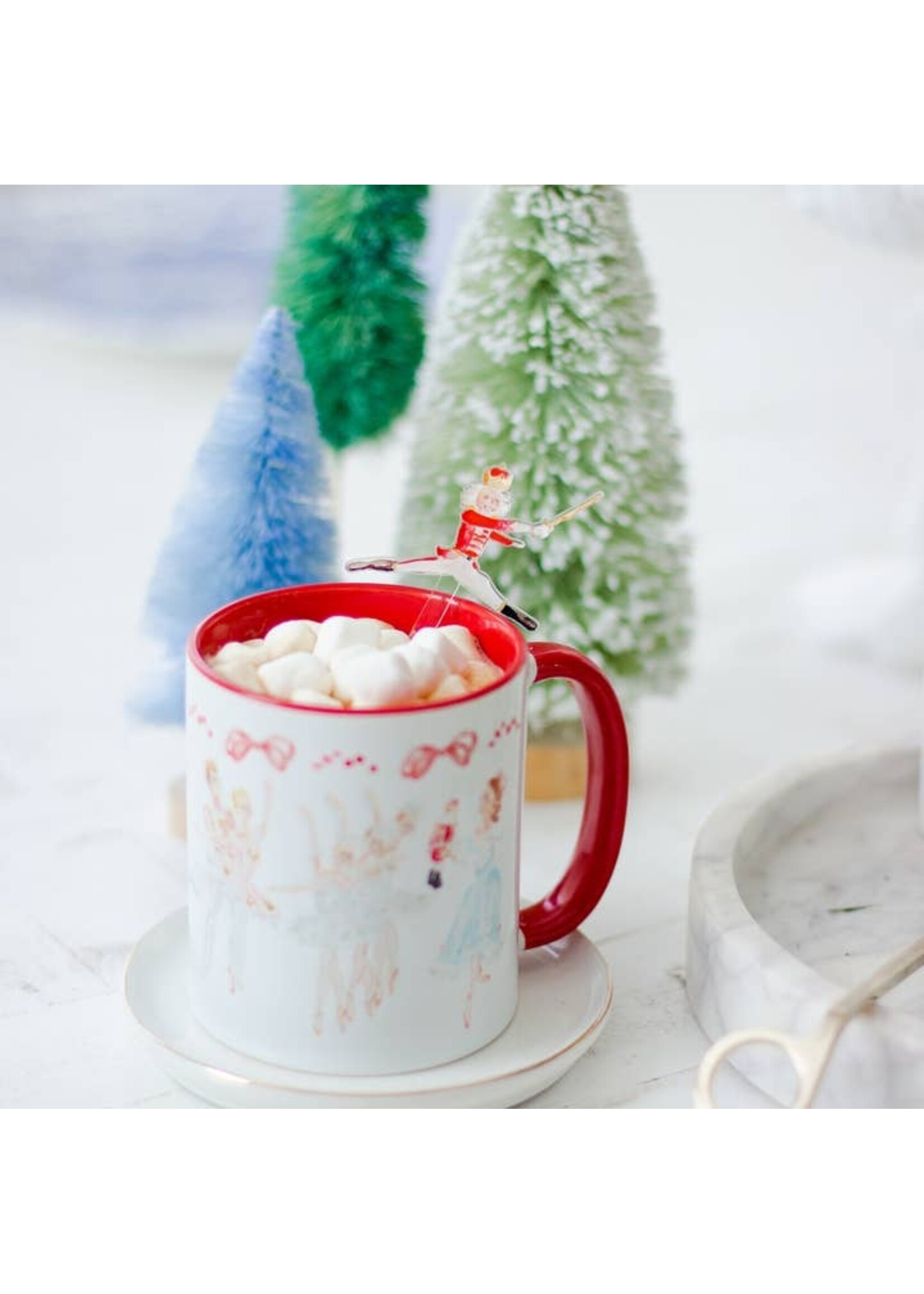 Simply Jessica Marie Simply Jessica Marie Nutcracker Watercolor Acrylic Stir Sticks Set of 4