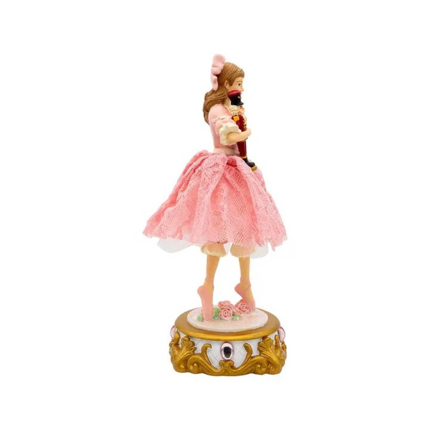 Kurt S. Adler, Inc. Kurt S Adler Clara  Ballet Nutcracker Musical Tabletop Decor