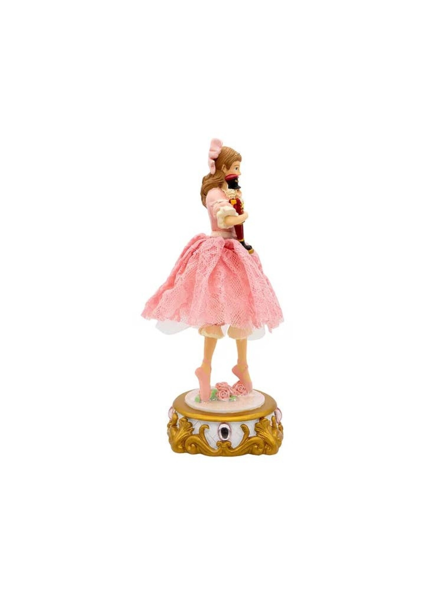 Kurt S. Adler, Inc. Kurt S Adler Clara  Ballet Nutcracker Musical Tabletop Decor