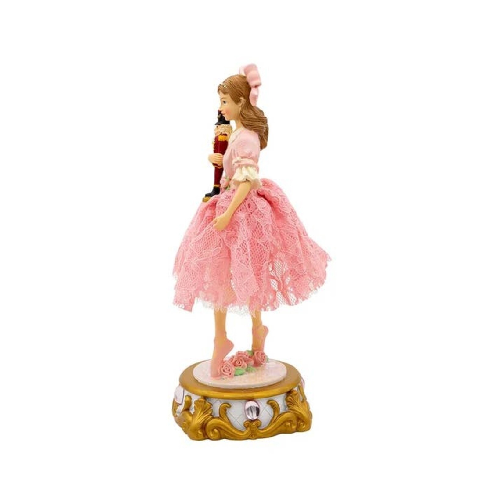 Kurt S. Adler, Inc. Kurt S Adler Clara  Ballet Nutcracker Musical Tabletop Decor
