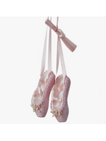 Kurt S. Adler, Inc. Kurt S Adler 8" Resin Pink Glitter Ballet Shoes Ornament Single