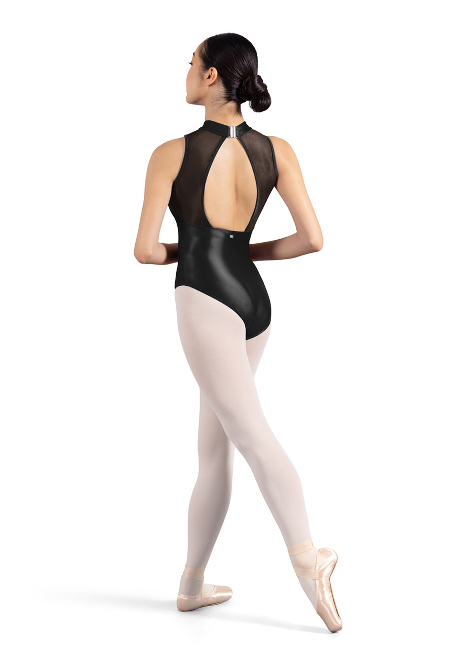 Bloch Bloch M3118LM Adult Mock Neck Open Back Tank Leotard