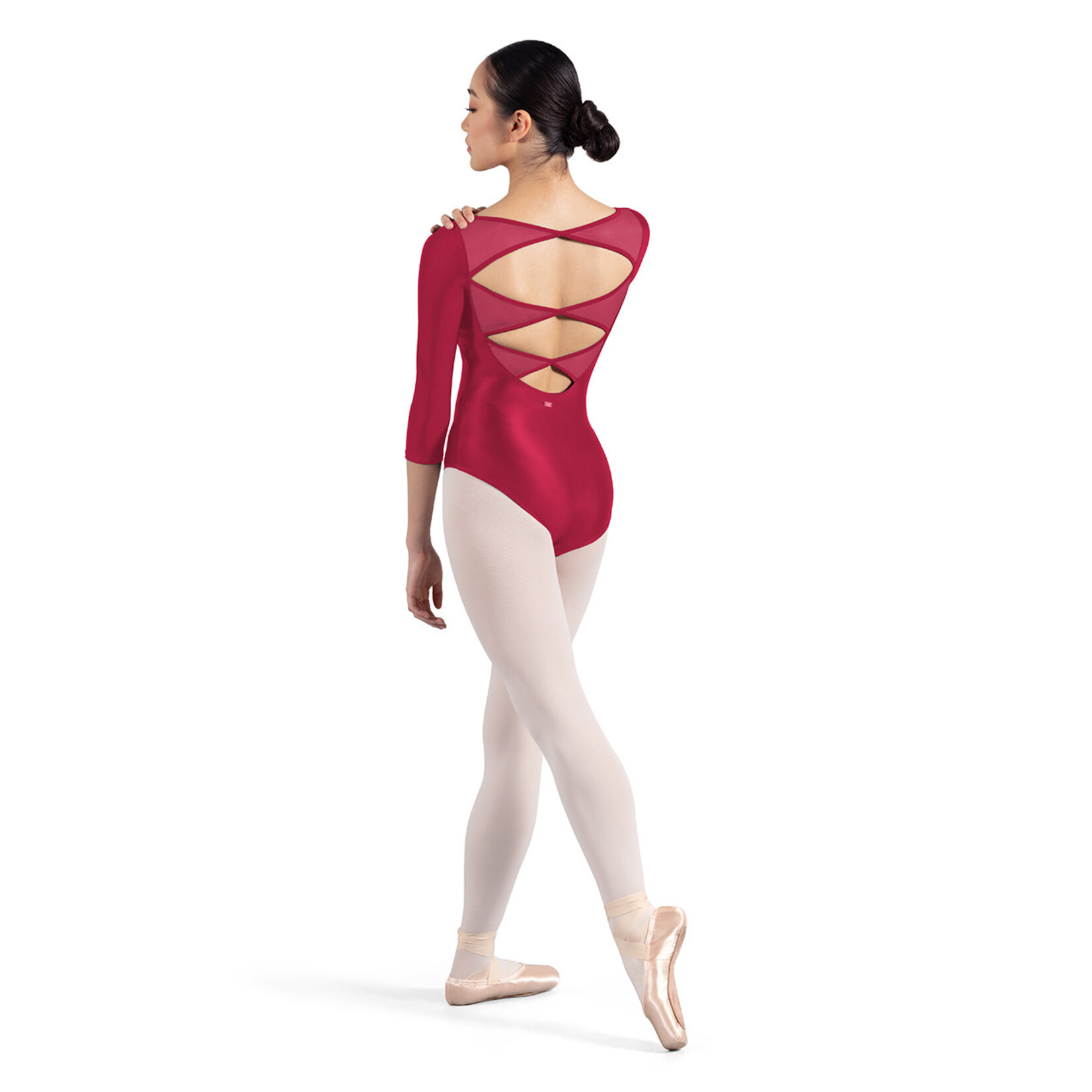 Bloch Bloch M1023LM Adult V Neck 3/4 Sleeve Leotard