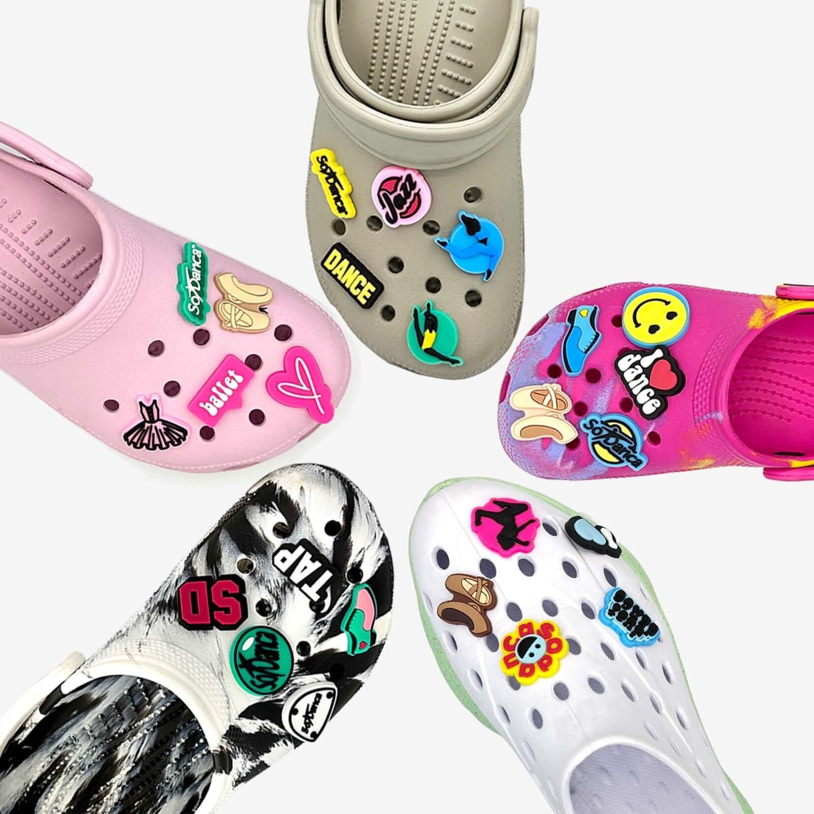 So Danca So Dance Sandal Charms Set of 5