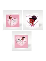 Nia Ballerina Nia Ballerina Birthday Card Assorted