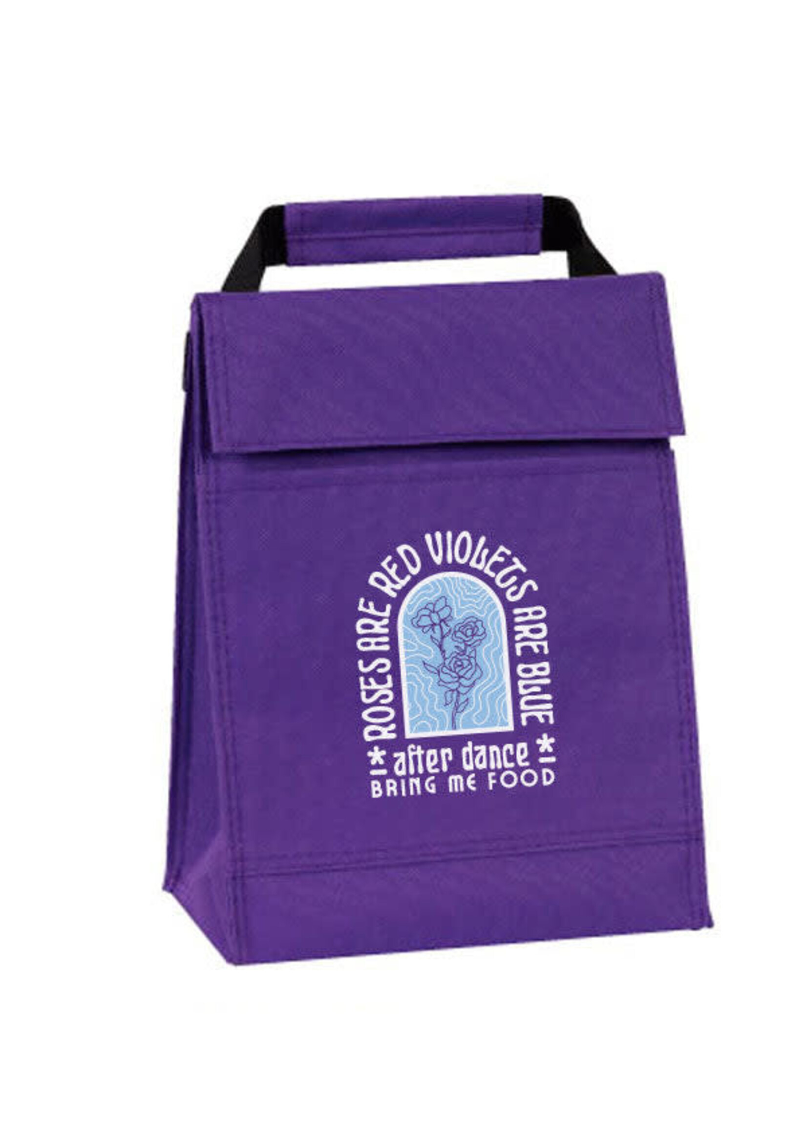 Covet Covet Dance Roses are Red Insulated Lunch Sack