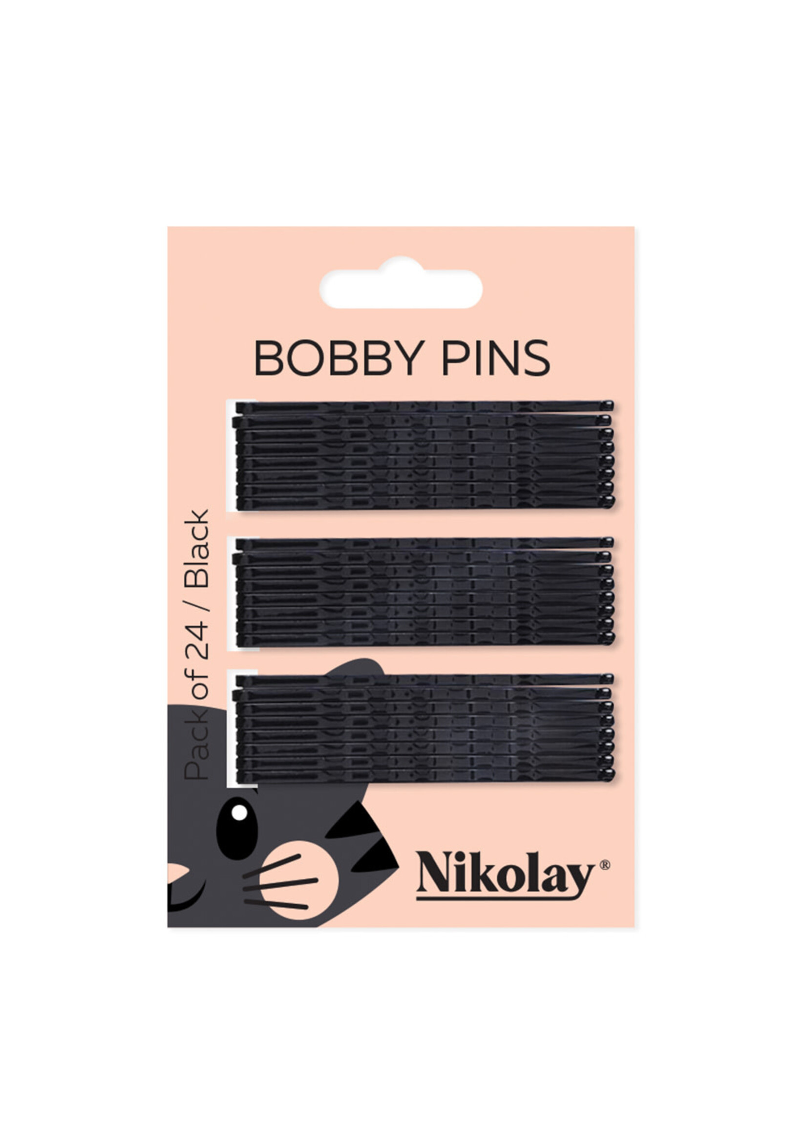 Nikolay Nikolay HA2006N Bobby Pins (Pack of 24)