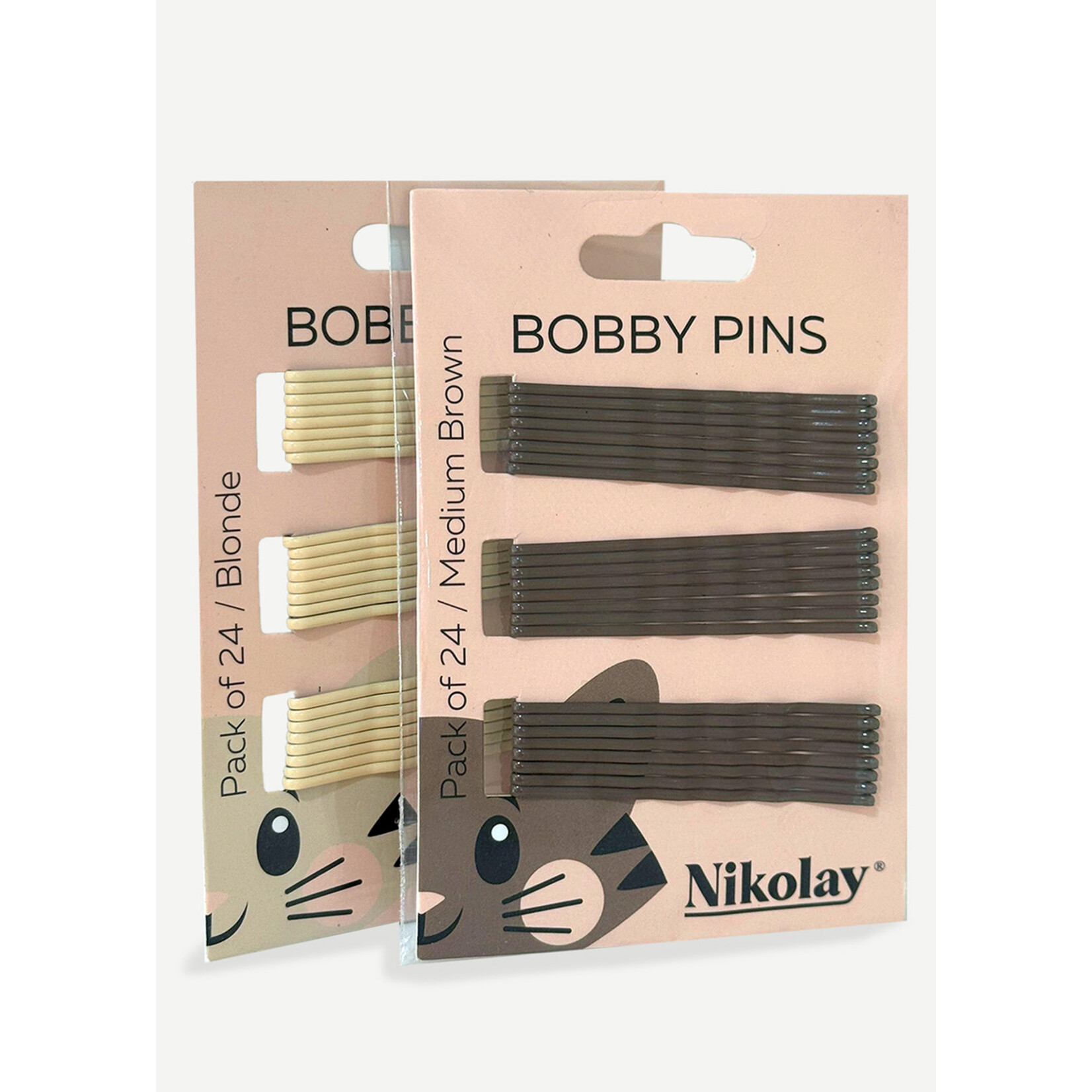 Nikolay HA2006N Bobby Pins (Pack of 24)