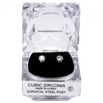 Dasha Dasha 2718 Small CZ Post Earings