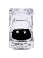 Dasha Dasha 2718 Small CZ Post Earings