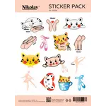 Nikolay Sticker Pack 0010N 10 Count