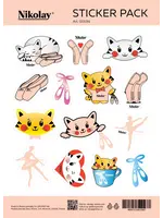 Nikolay Nikolay Sticker Pack 0010N 10 Count