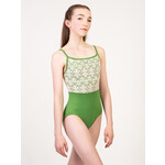Suffolk Pointe Company Suffolk 2691A Adult Flower Square Back Camisole Leotard