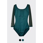 AK Dancewear Celia in Core Mesh Long Sleeve Leotard by AK Dancewear