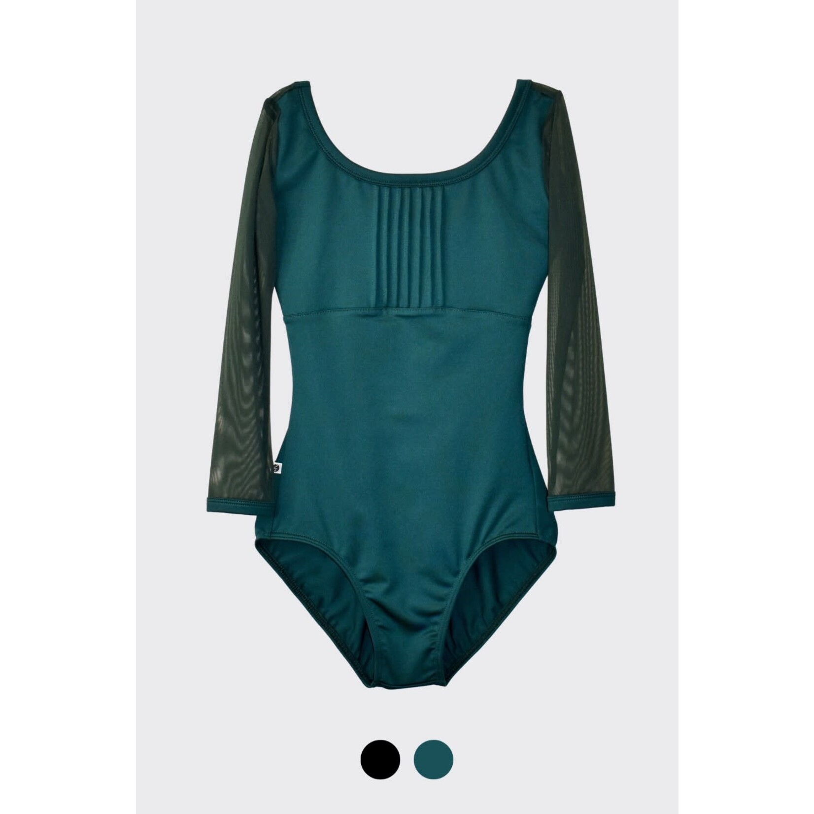 AK Dancewear AK Dancewear 2110 Adult Celia in Core Mesh Long Sleeve Leotard