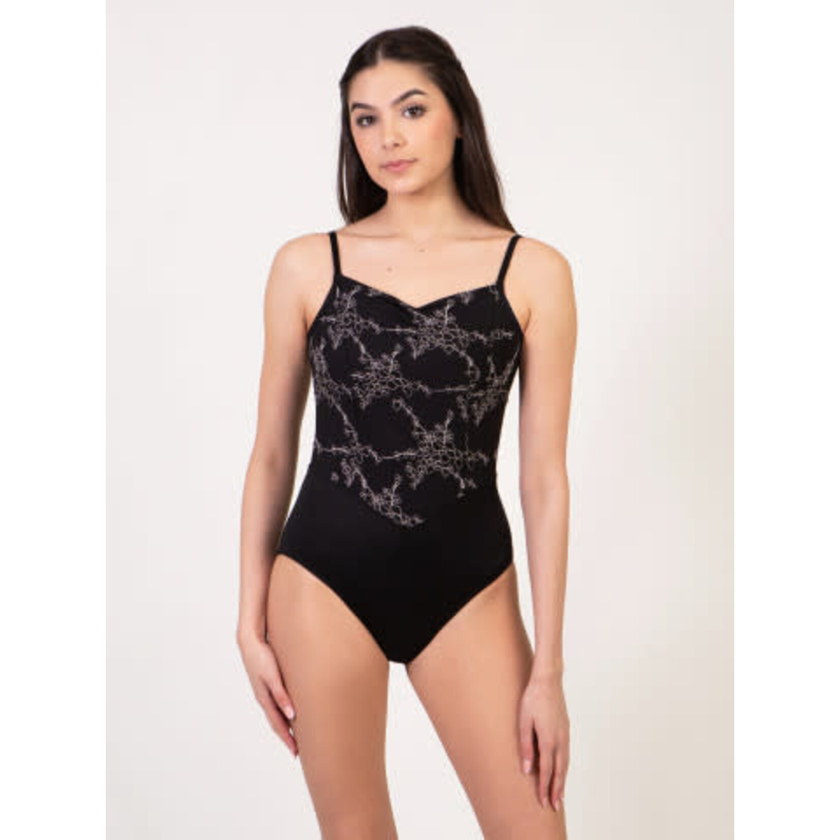 Suffolk Pointe Company Suffolk 2655A Adult Soiree Pinch Front Camisole Leotard