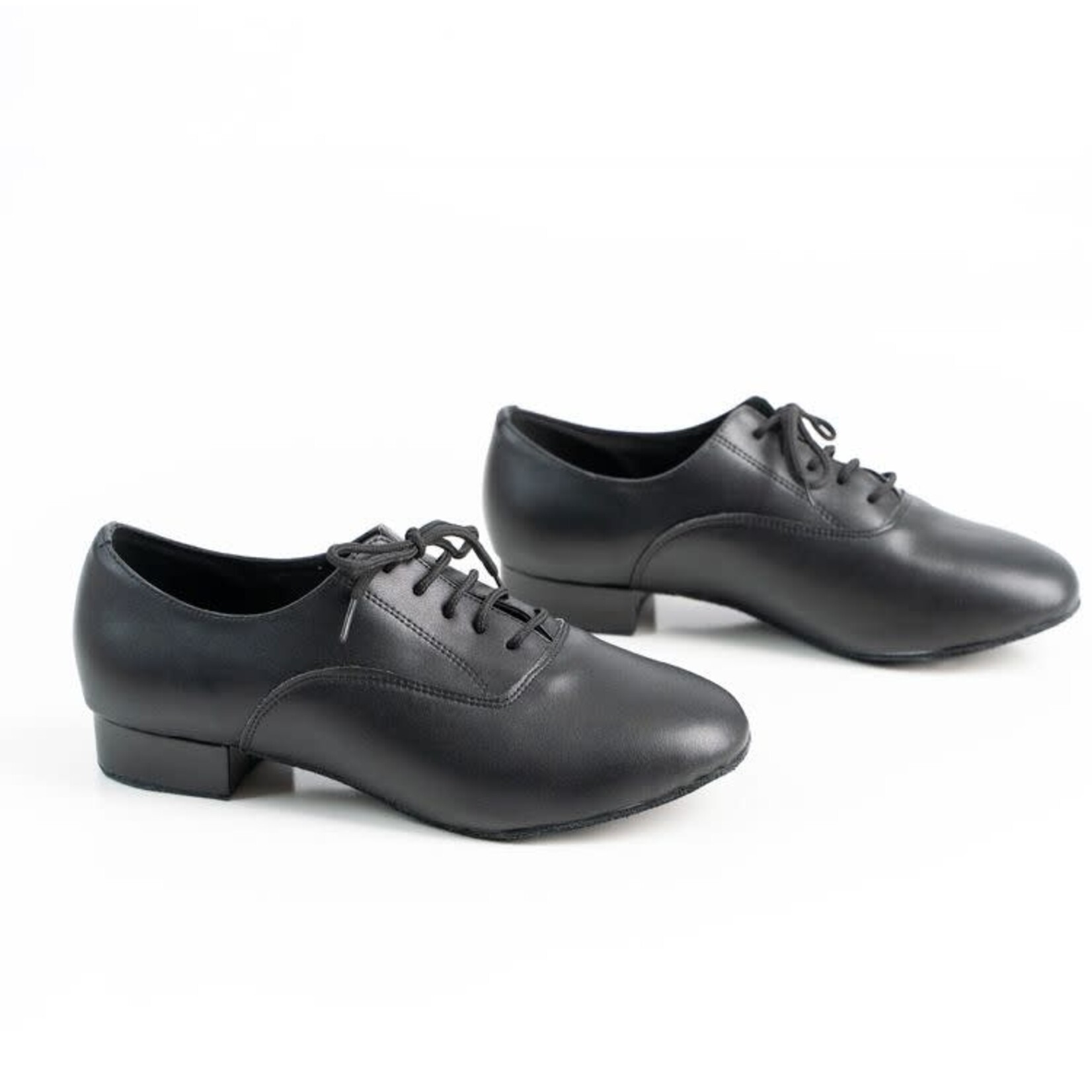 MyZiji Alberto Classic Men's Latin Black Leather Dance Shoes