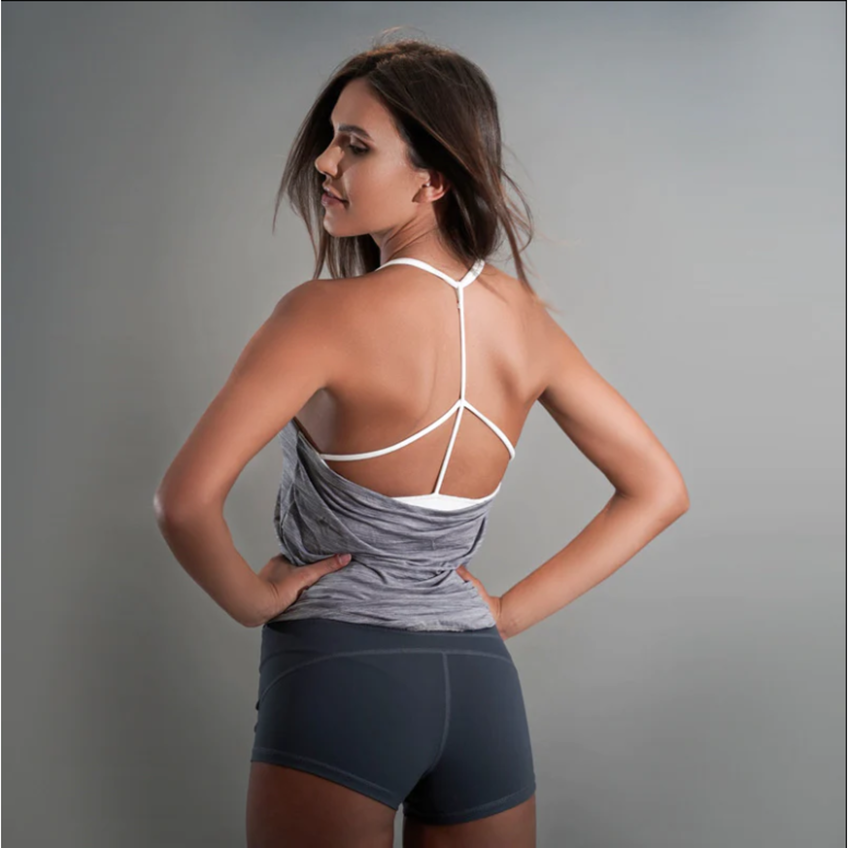 MyZiji MyZiji T-Strap Athletic Tank Top