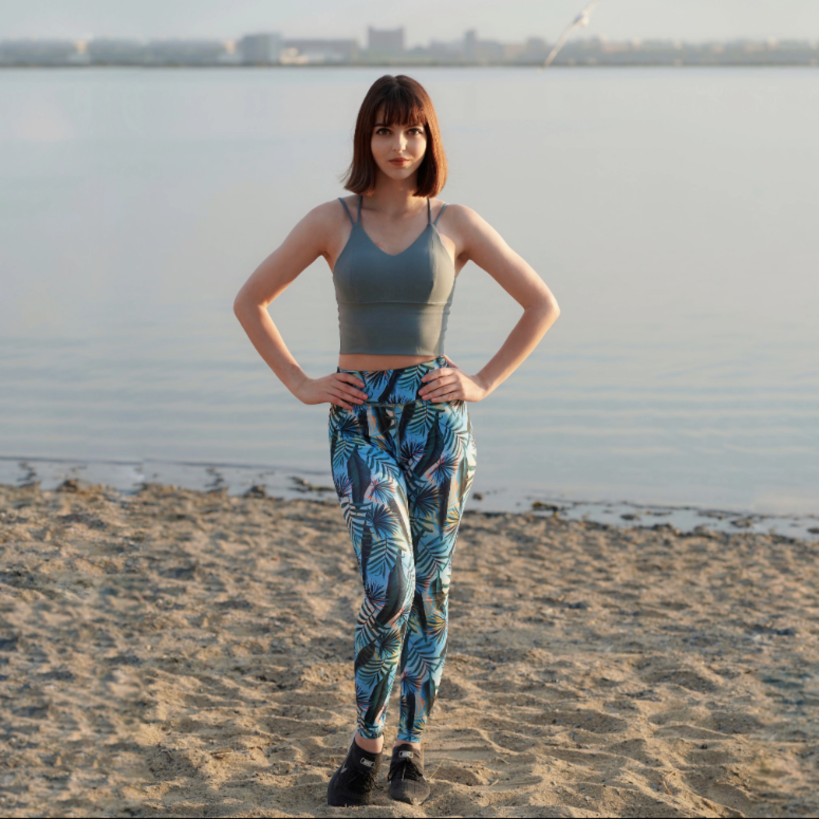 MyZiji MyZiji Double Straps Sports Top